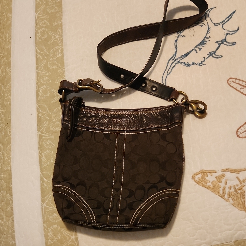 Coach Brown Crossbody Bag